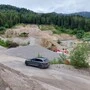 In einer Schottergrube, Gemeinde Finkenstein, kam es zu einem Rettungseinsatz