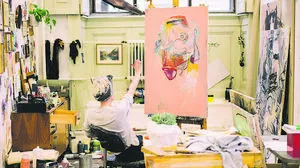 In der Akademie der bildenden Künste in Wien: Atelierstimmung im jungen Wien vom internationalen Starfotografen de Koekkoek