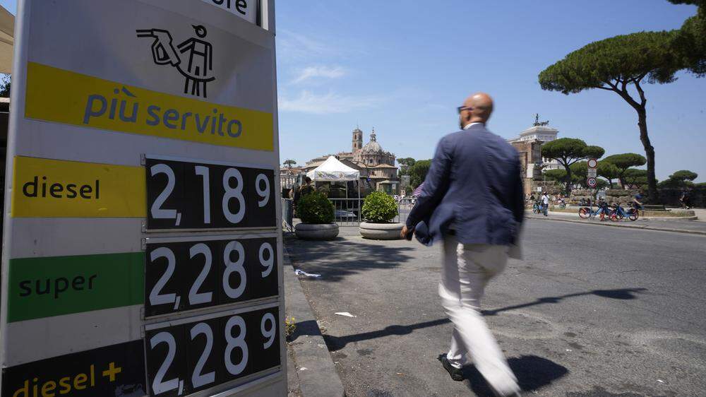 Italiens Tankstellenbetreiber sprechen von einer Schmutzkampagne der Regierung