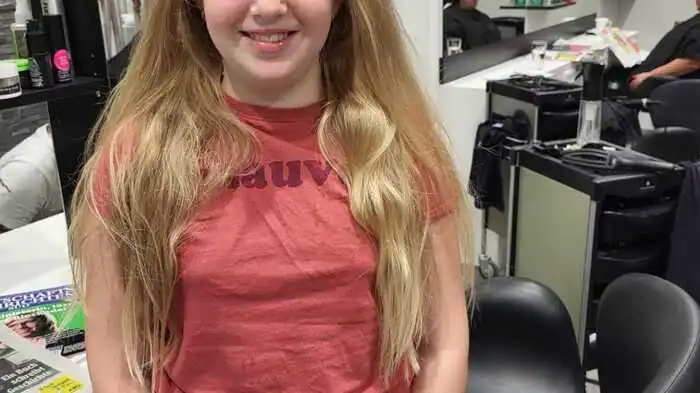 Die zehnjährige Sophia Lieb aus Mitterdorf/Raab wollte eine neue Frisur.