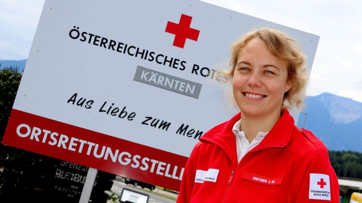 Engagiert sich ehrenamtlich: Victoria Hinterer