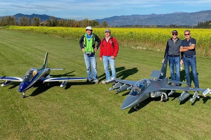 Diego Tommasi, Obmann-Stellvertreter Herbert Grasser, Martin Bauer, Obmann Gerhard Interkörner