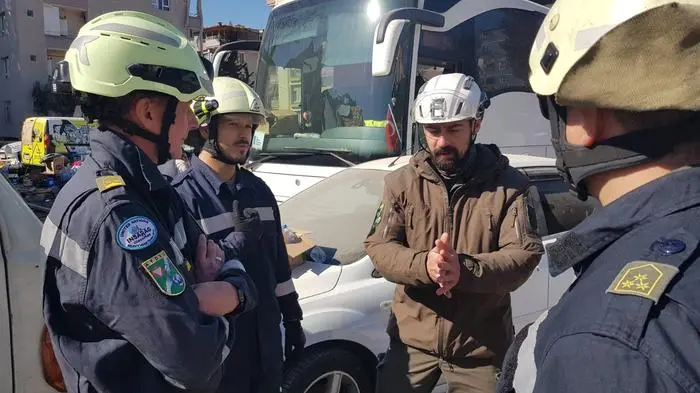 Major Bernhard Lindenberg leitet den AFDRU-Einsatz