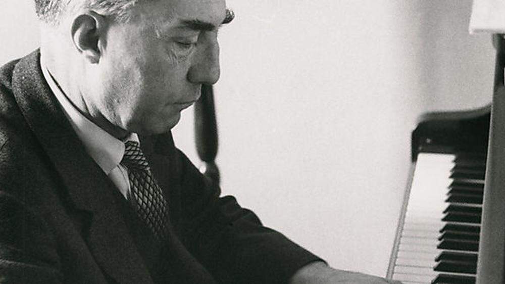 Komponist Luigi Dallapiccola (1904 - 1975)