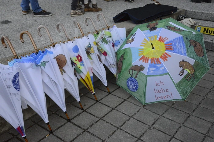 Da scheint selbst bei Regen die Sonne.