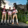 Thomas Kofler, Ludwig Wiedemayr und Christian Wierer holten den Sieg in der "Count of Castle" Staffel