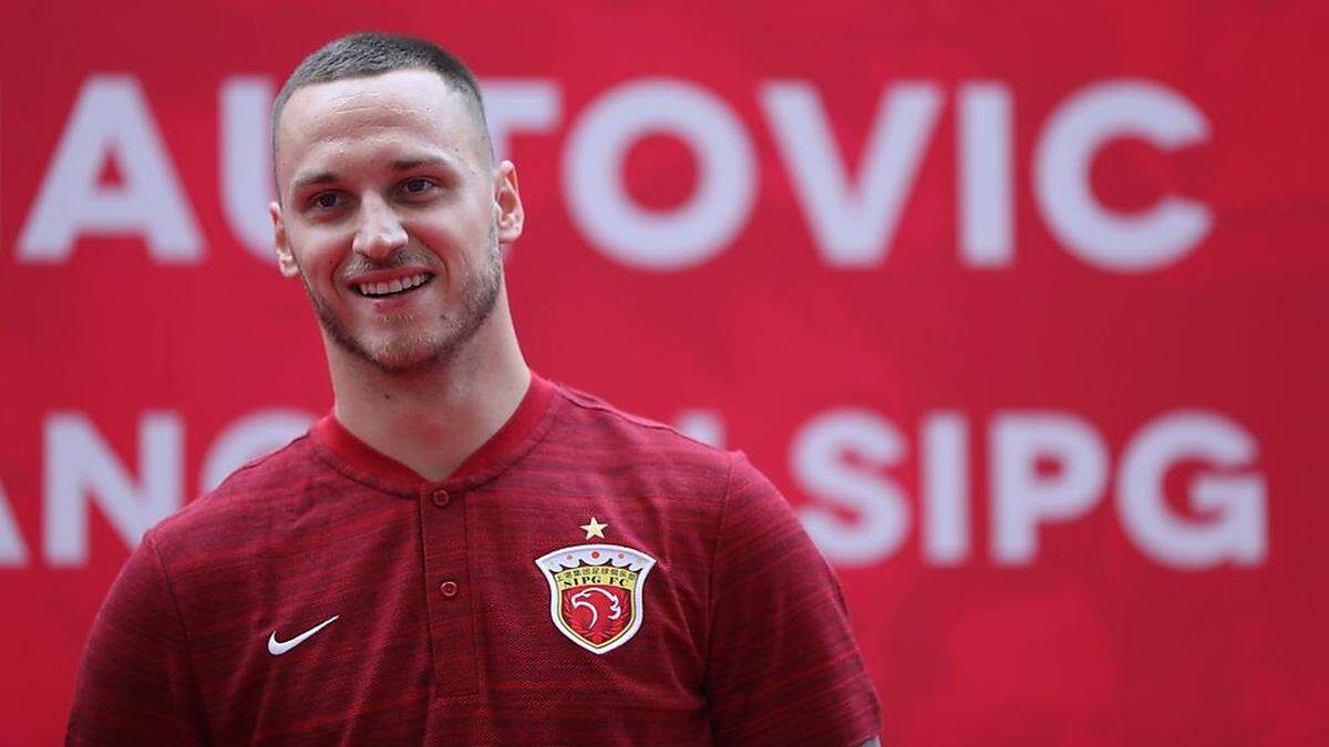 Marko Arnautovic musste seine erste Niederlage mit Shanghai SIPG hinnehmen