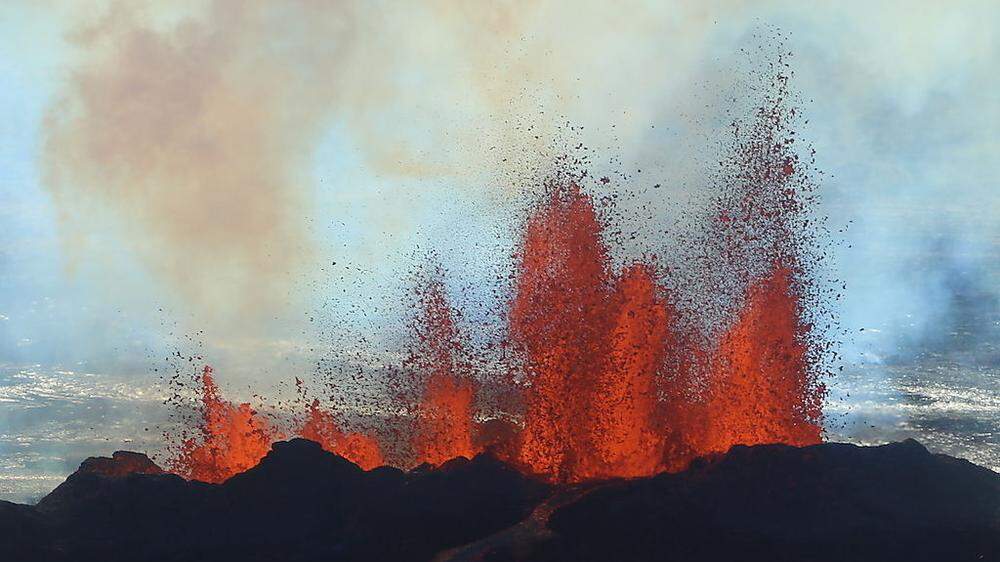 Der ORF berichtete jüngst über den Ausbruch des isländischen Vulkans Bárðarbunga - der ist aber schon seit Februar  wieder vorbei