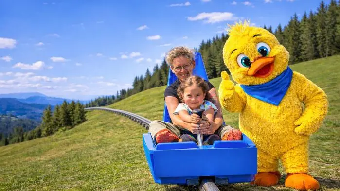 Die Sommerrodelbahn am Klippitztörl wurde modernisiert