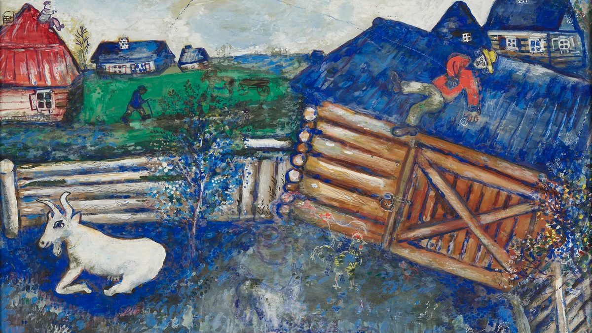 Marc Chagall: „Der Papierdrachen“, 1925-26