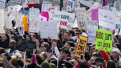 Hunderttausende gingen in Washington auf die Straße