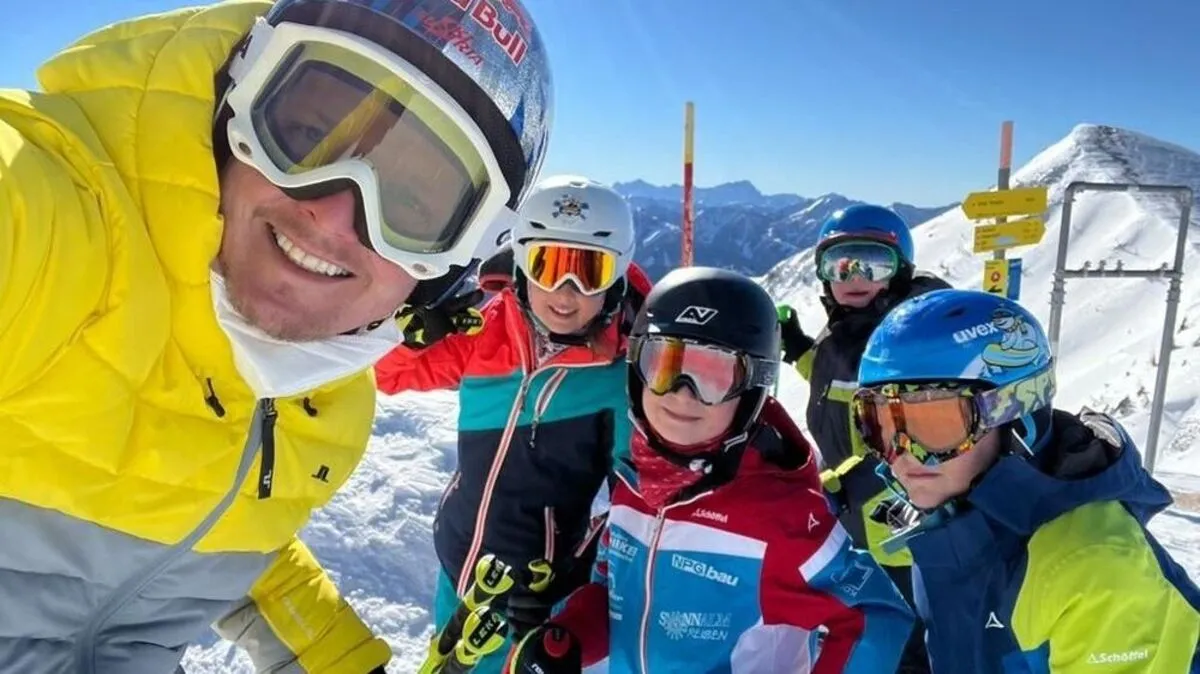 Thomas Morgenstern begleitete als Elternteil die Seebodner Volksschüler