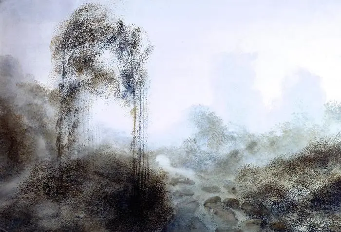 JOSEPH MALLORD WILLIAM TURNER. Paisaje. Credit: Album / Joseph Martin