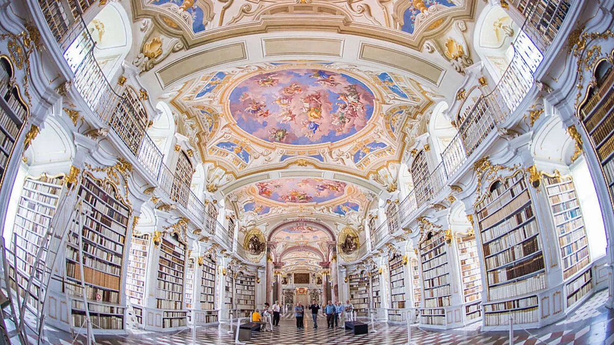 In Corona-Zeiten eine gute Alternative, aber auch für danach eine gute Ergänzung: die virtuellen Touren durch die Stiftsbibliothek Admont