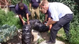 Nach dem furchtbaren Unglück wurden im Sommer 2004 zahlreiche Schächte und Brunnen untersucht und durchlüftet