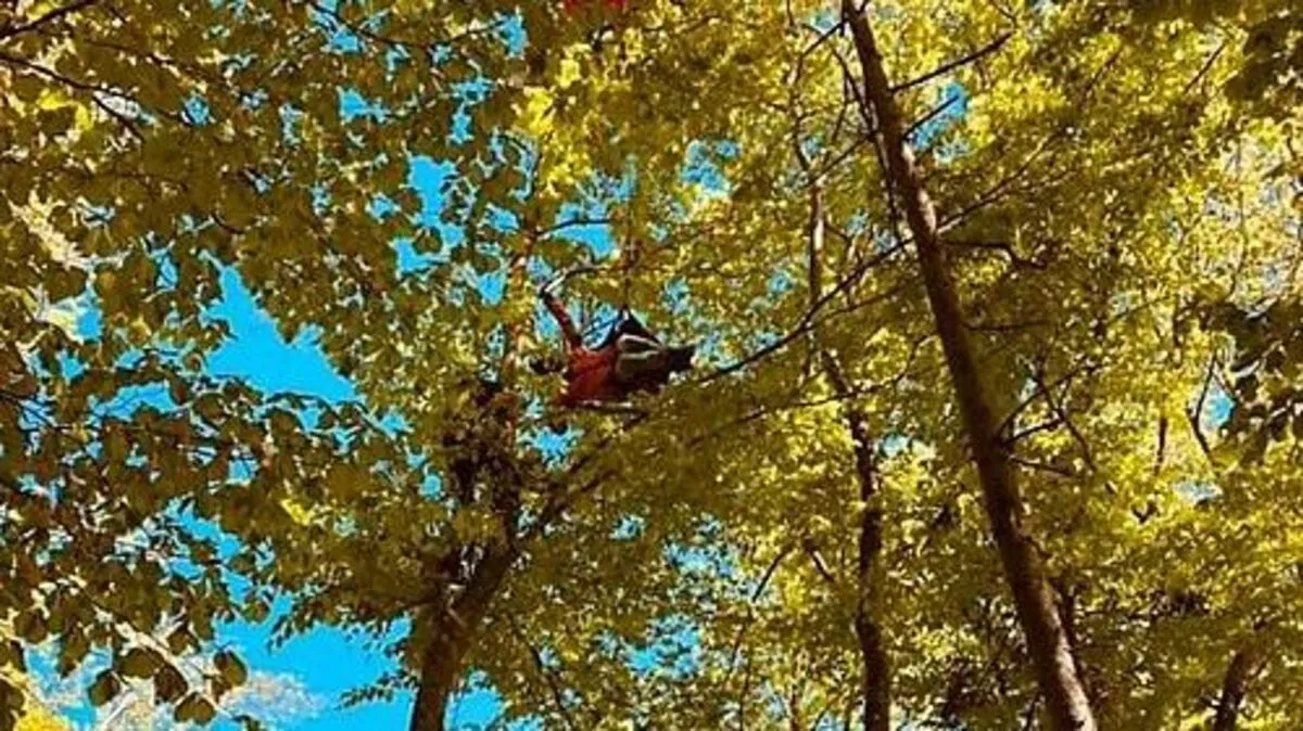 Bergretter holten den 23-Jährigen aus seiner misslichen Lage