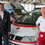 Rotkreuz-Bezirksgeschäftsführer Matthias Habersberger und Bezirksrettungskommandant Uwe Fladerer