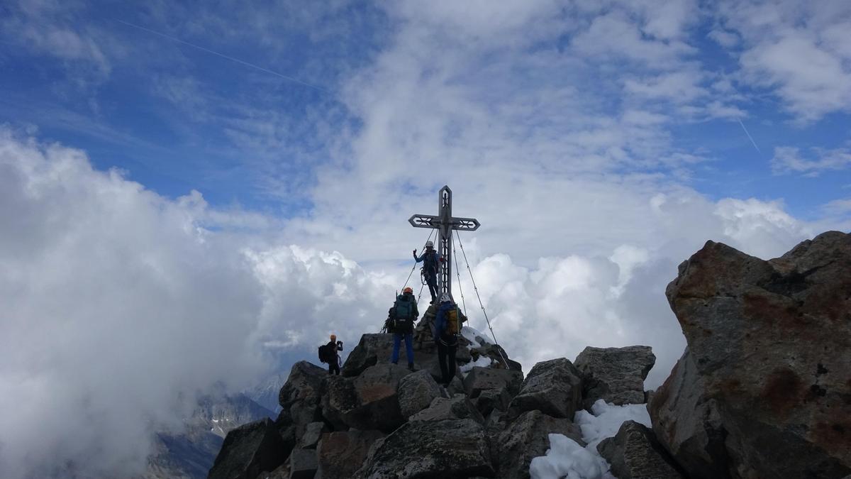 Die Hochalmspitze liegt auf 3360 Metern Seehöhe