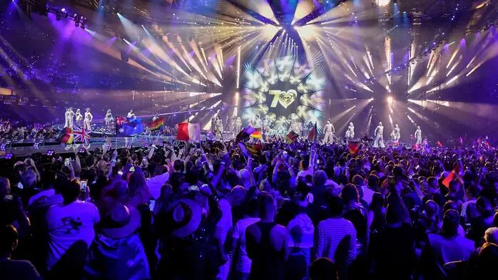 Der 70. Eurovision Song Contest fand in Wien statt 