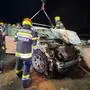 Montagnacht wurden die FF Obergralla und Kaindorf zu einem Verkehrsunfall auf der A9 bei Leibnitz gerufen