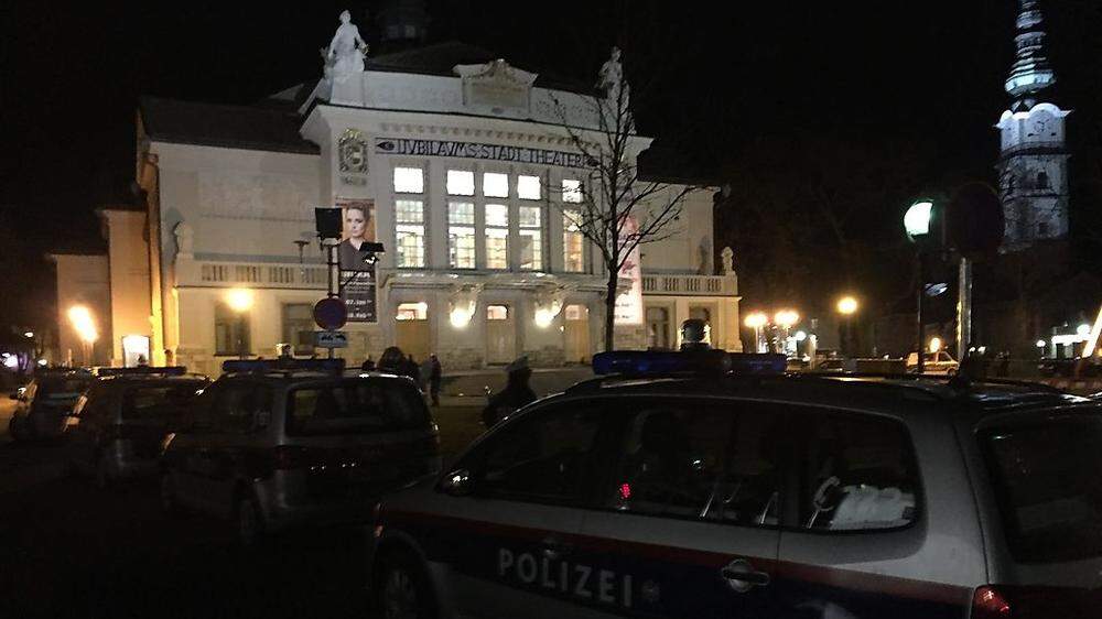Anfang Februar musste das Klagenfurter Stadttheater nach einer Bombendrohung evakuiert werden