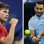 Dominic Thiem und Nick Kyrgios spielten bisher nur sieben Games gegeneinander