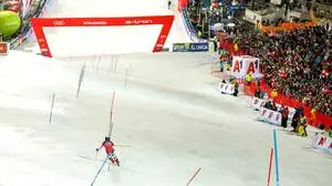 SCHLADMING,AUSTRIA,24.JAN.24 - ALPINE SKIING - FIS World Cup, night slalom, men. Image shows Manuel Feller (AUT).
Photo: GEPA pictures/ Gintare Karpaviciute