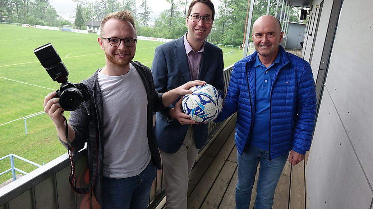 Florian Zimmer, Mathias Jentner und Helmut Pekler (v. l.)