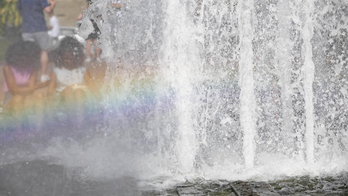 50 Euro kostete ein kurzes Bad im Springbrunnen