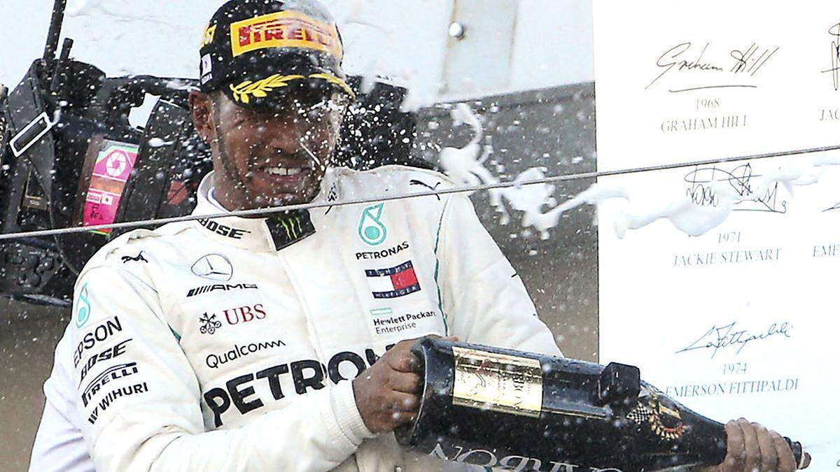 Alles spricht dafür, dass Lewis Hamilton heute seinen fünften Titel feiert