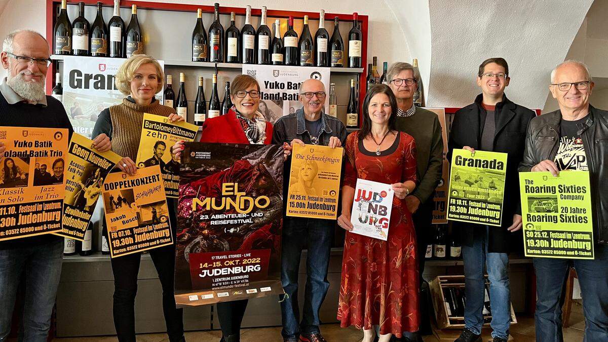 Gute Stimmung bei der Präsentation des Judenburger Kulturporgramms im &quot;Wein & Gut&quot; 