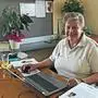 Johanna Monschein in ihrem neuen Büro im ehemaligen Gemeindeamt von Trautmannsdorf in Bad Gleichenberg