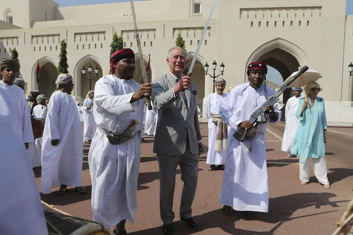 Weitere Bilder vom Besuch der Royals im Oman.