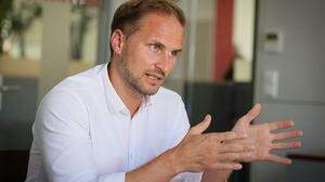 Janos Juvan will mit den Neos trotz schlechter Umfragewerte in den Landtag