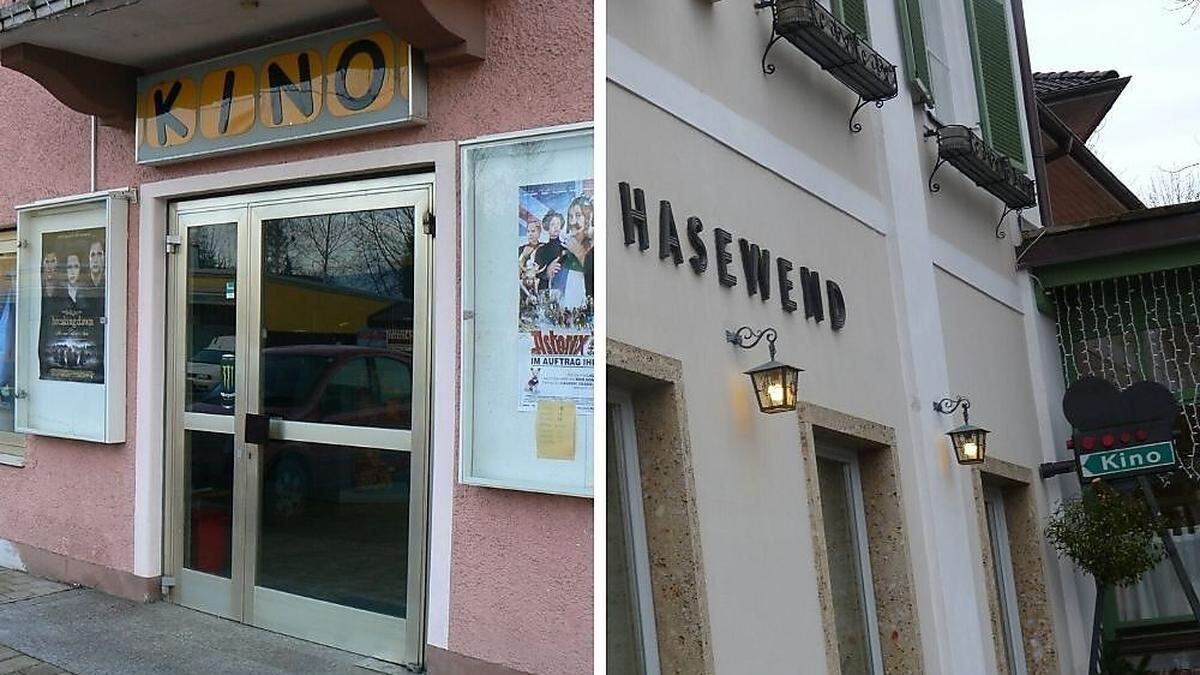 Letzte private Kinos der Region: Kino Diwald in Frauental und Kino Hasewend DK in Eibiswald 