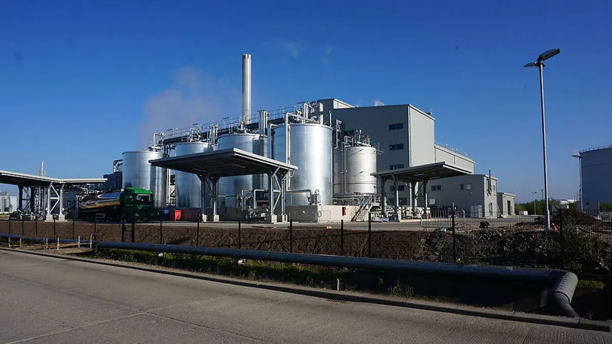 Die von BDI gebaute Anlage in Stanlow 