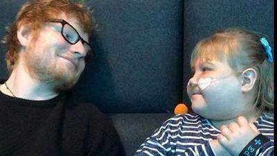 Ed Sheeran mit der schwerkranken Melody.