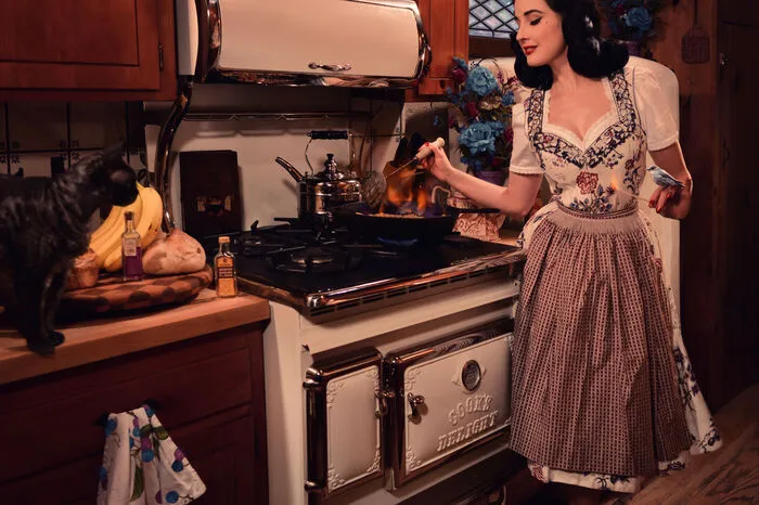 Ihre sinnlichen Designs und verspielten Details haben es vor allem der US-amerikanischen Tänzerin und Schauspielerin Dita Von Teeese besonders angetan.