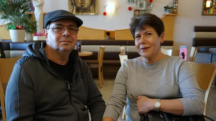 Rudolf Kerzenberger und Alicia de las Mercedes Poblete Labreña