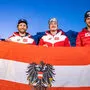 Das heimische Quartett für den heutigen Slalom 