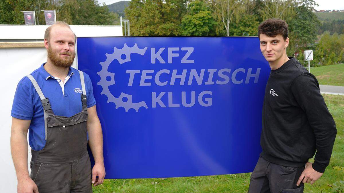 Matthias und Stefan Klug haben eine Kfz-Werkstatt eröffnet | Matthias und Stefan Klug haben eine Kfz-Werkstatt eröffnet