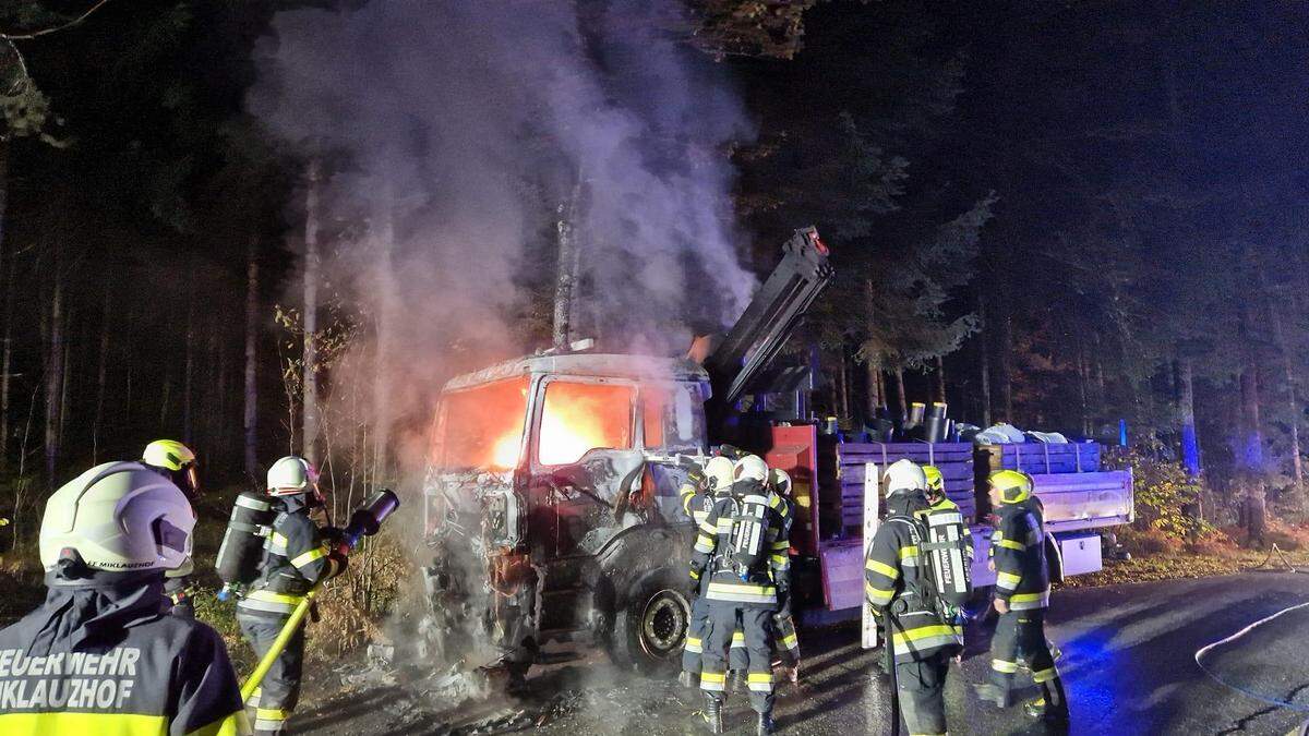 Drei Feuerwehren standen im Einsatz