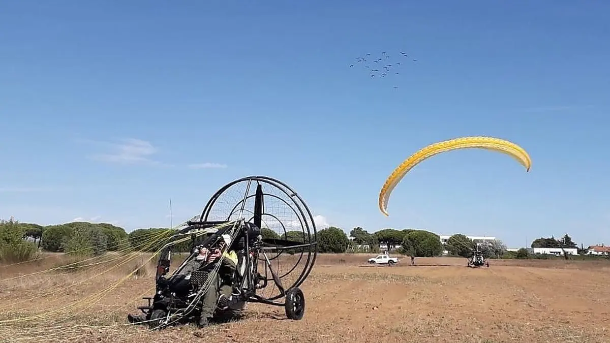 Das Waldrappteam im Einsatz