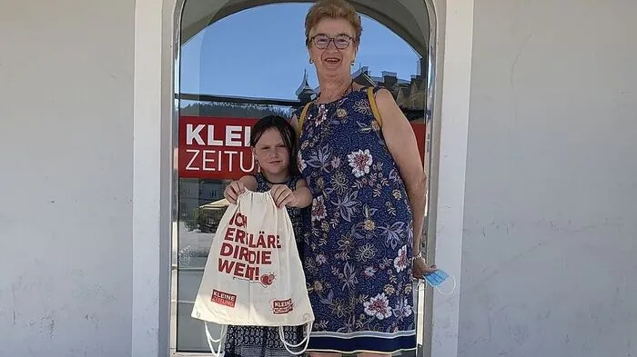 Sarah Weixler-Suppan und ihre Oma Christine Reiter