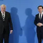 Horst Seehofer (CSU) und Bundeskanzler Sebastian Kurz 