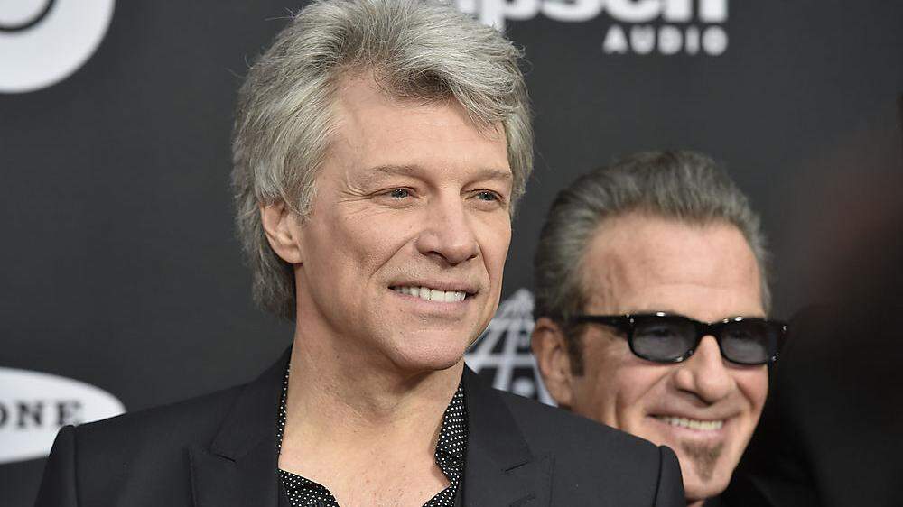 Jon Bon Jovi: gemütliche Ankunft in Wien