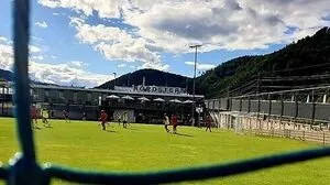 Dunkle Wolken über dem "Nordstern" beim GAK-Platz