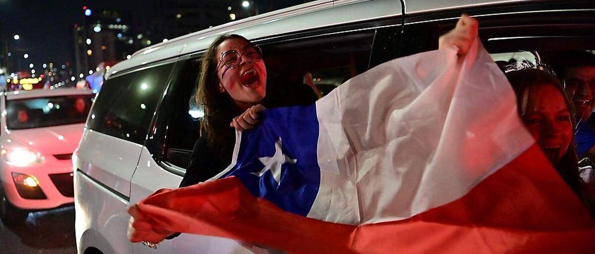 In Chile wird nach dem Referendum gefeiert 
