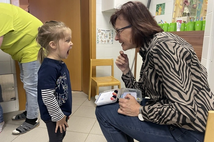 Die Kinder des Kindergartens Laßnitzthal bei Gleisdorf arbeiten fleißig mit.