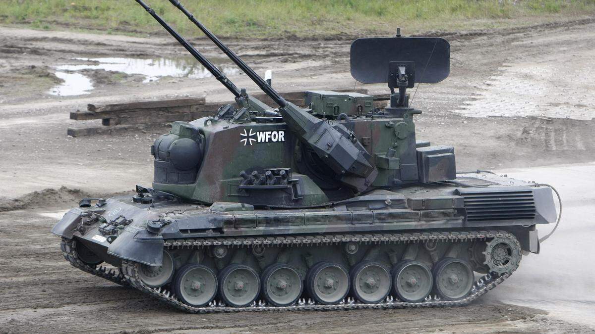 Berlin will Lieferung von &quot;Gepard&quot;-Panzern ermöglichen